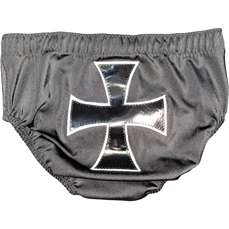 Black with Iron Cross Design Trunks