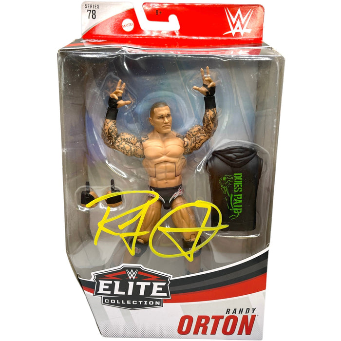 Randy Orton Series 78 WWE Elite Figure - Autographed