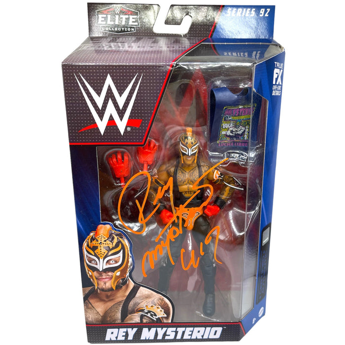 Rey Mysterio Series 92 WWE Elite Figure-Autographed