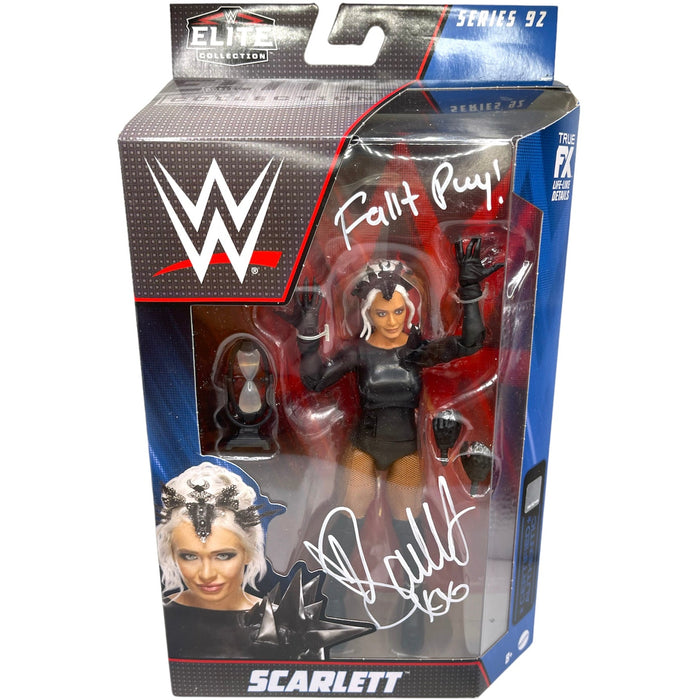 Scarlett Series 92 Elite WWE Figure- Autographed