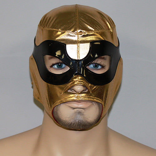 Solitario Commercial Mask - Gold with Black