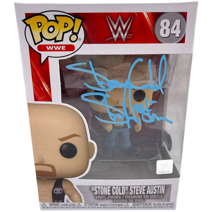 Stone Cold Steve Austin Funko POP - AUTOGRAPHED
