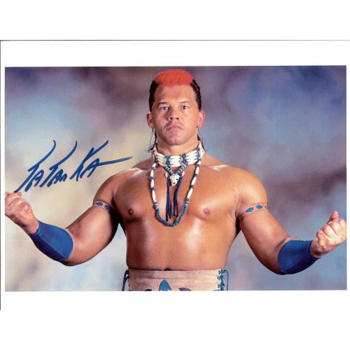 Tatanka Autographed Photo