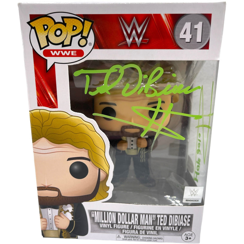 Ted Dibiase Funko Pop-Autographed