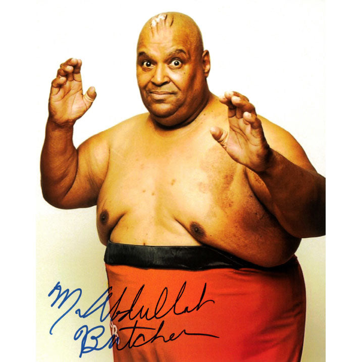 Abdullah The Butcher Half Pose 8 x 10 Promo - AUTOGRAPHED