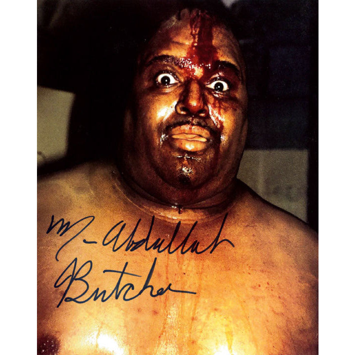 Abdullah The Butcher Promo - AUTOGRAPHED