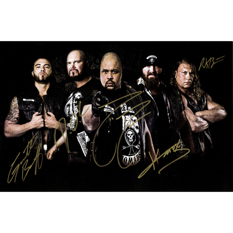 Aces & Eights 11 x 17 Poster - QUINTUPLE AUTOGRAPHED