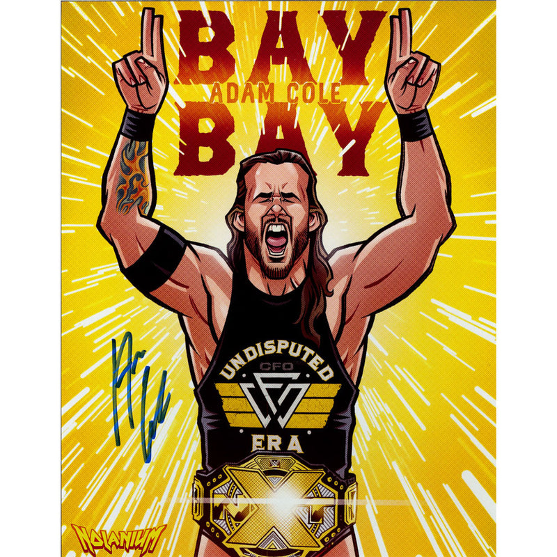 Adam Cole 11x14 Art Print - AUTOGRAPHED