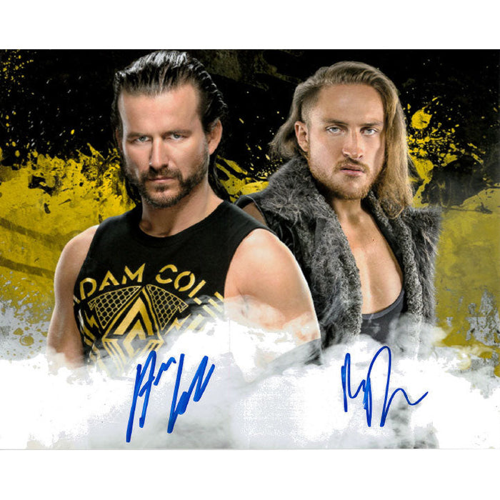 Adam Cole and Pete Dunne Promo - DUAL AUTOGRAPHED