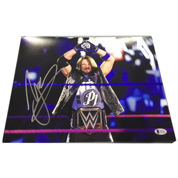 AJ Styles 11x14 Autographed Promo