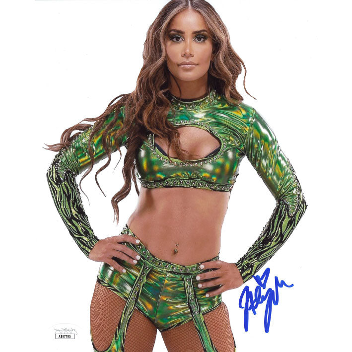 Aliyah Half Pose 8 x 10 Promo - JSA AUTOGRAPHED