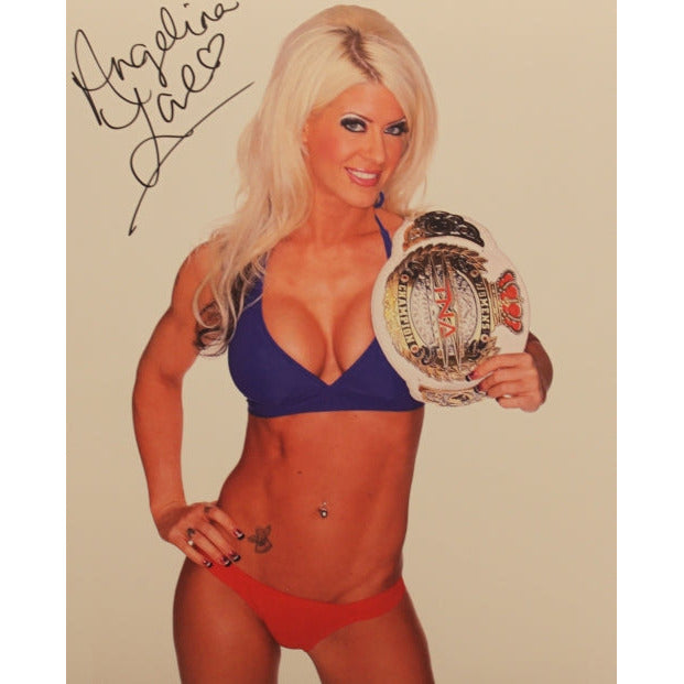 Angelina Love Promo - Autographed