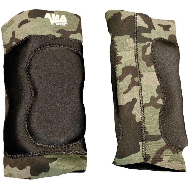 AMA Pro Kneepads - Black on Camo - L