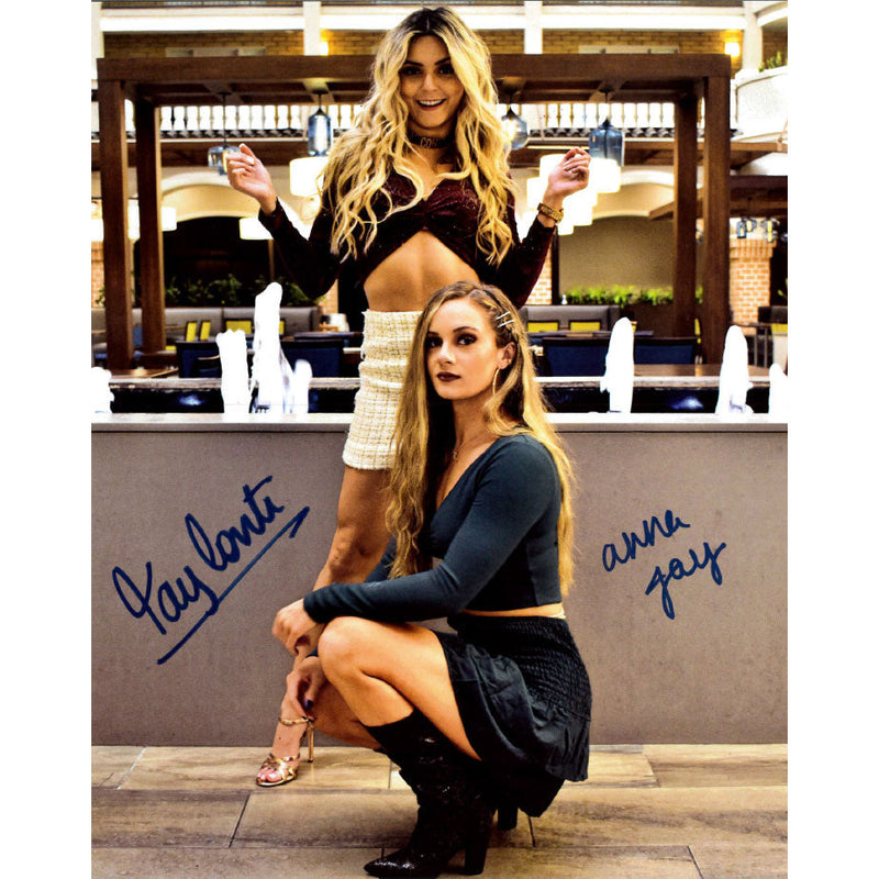Anna Jay and Tay Conti Promo - DUAL AUTOGRAPHED