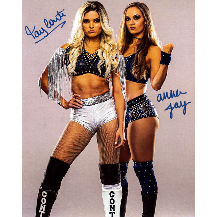 Anna Jay and Tay Conti Promo - DUAL AUTOGRAPHED