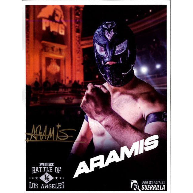 Aramis PWG BOLA 2019 Promo - AUTOGRAPHED