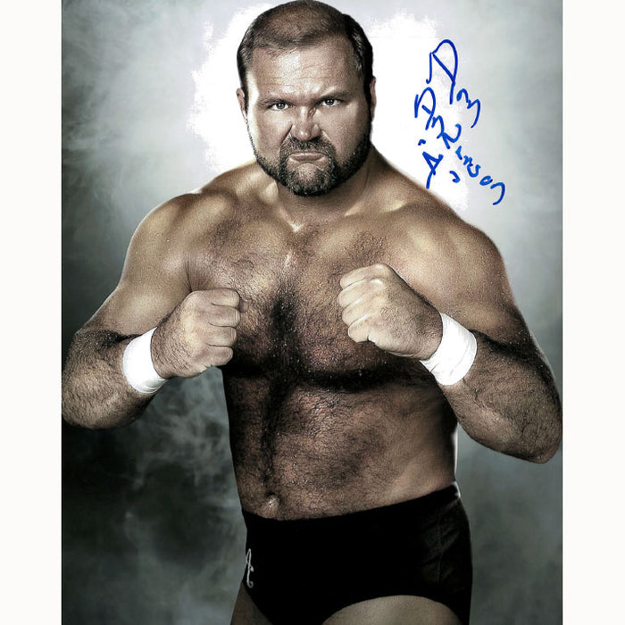 Arn Anderson Fight Pose 8 x 10 Promo - AUTOGRAPHED