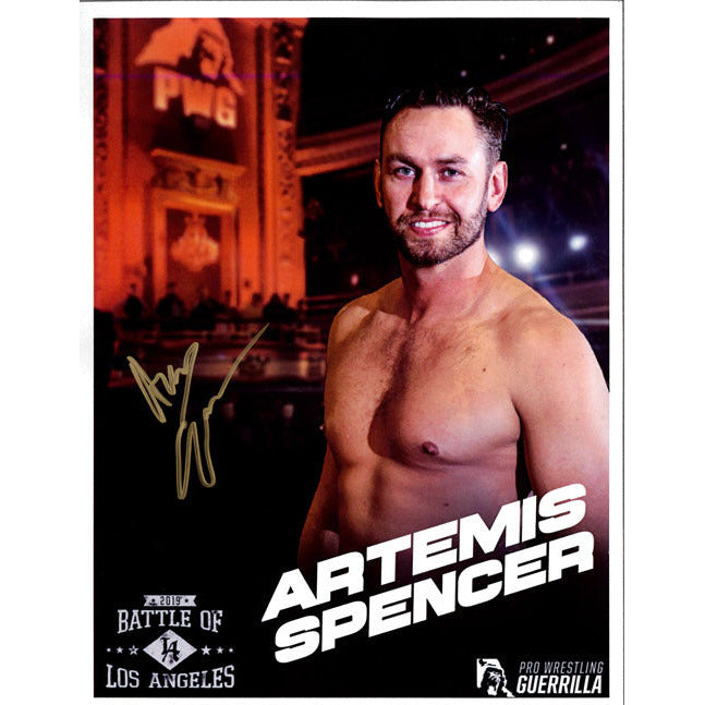 Artemis Spencer PWG BOLA 2019 Promo - AUTOGRAPHED