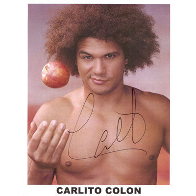 Carlito Colon Autographed Photo