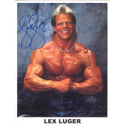 Lex Luger Autographed Photo