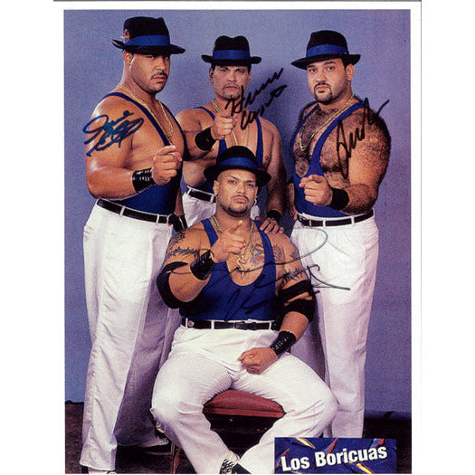 Los Boricuas Autographed Photo