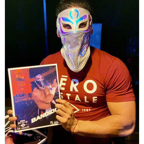 Bandido PWG BOLA 2019 Promo - AUTOGRAPHED