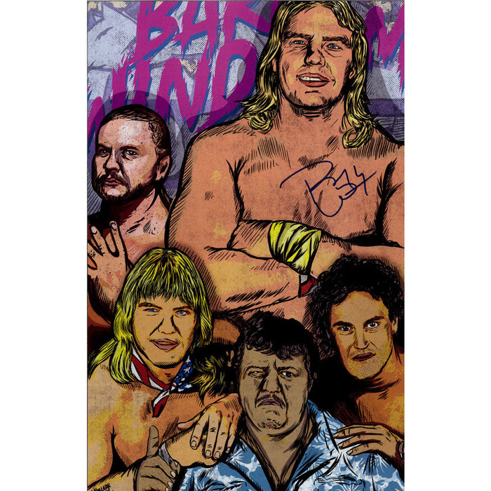 Barry Windham Nuclear Heat 11 x 17 Poster - AUTOGRAPHED