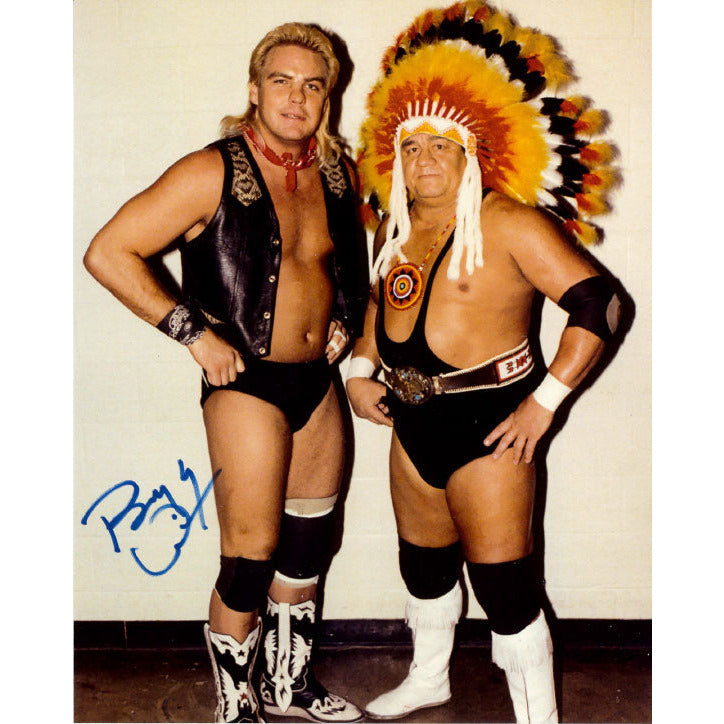 Barry Windham Promo - AUTOGRAPHED
