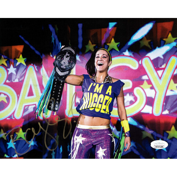 Bayley I'm A Hugger 8 x 10 Promo - JSA AUTOGRAPHED