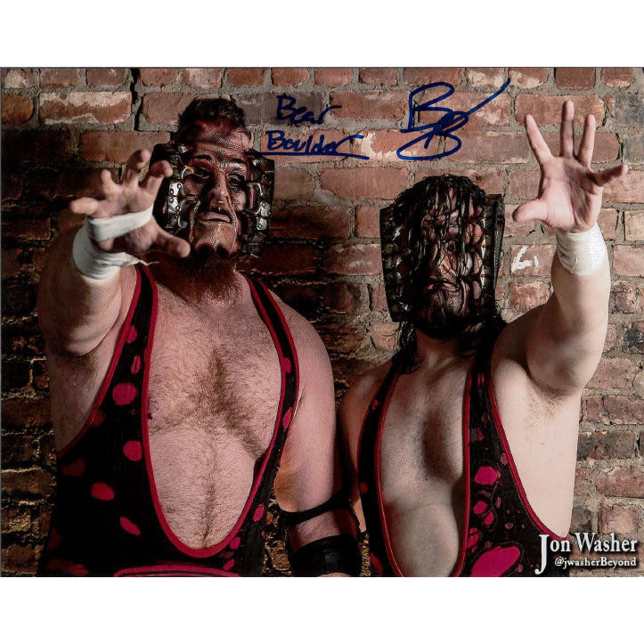 Bear Country Promo - DUAL AUTOGRAPHED