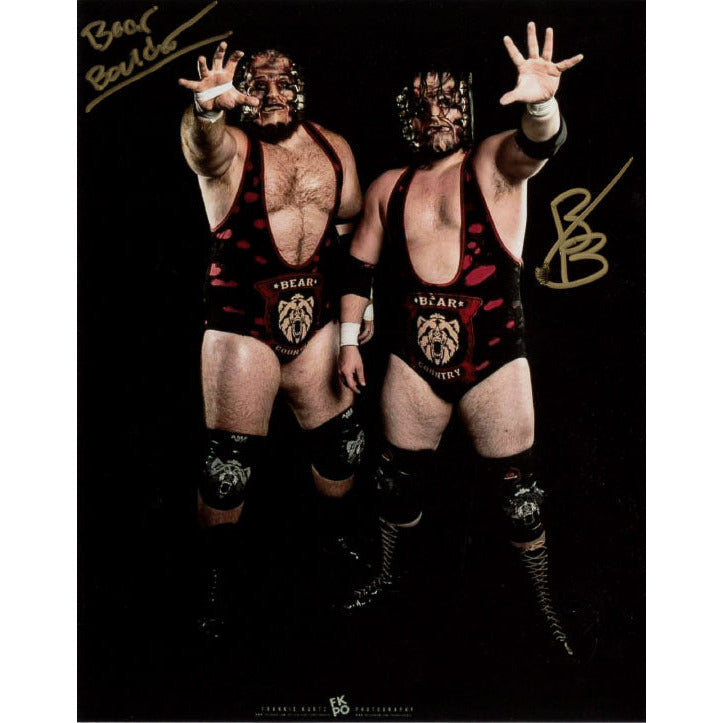 Bear Country Promo - DUAL AUTOGRAPHED