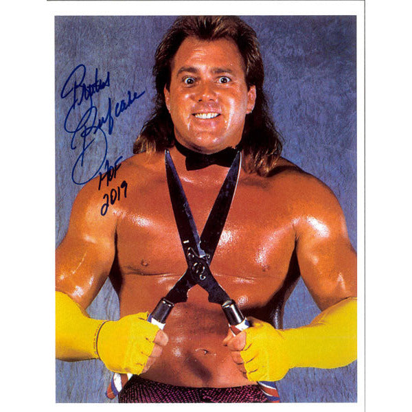 Brutus Beefcake 8.5 x 11 Promo - AUTOGRAPHED