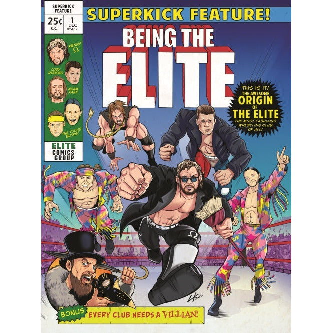 Autographed Being the Elite 18x24 Print