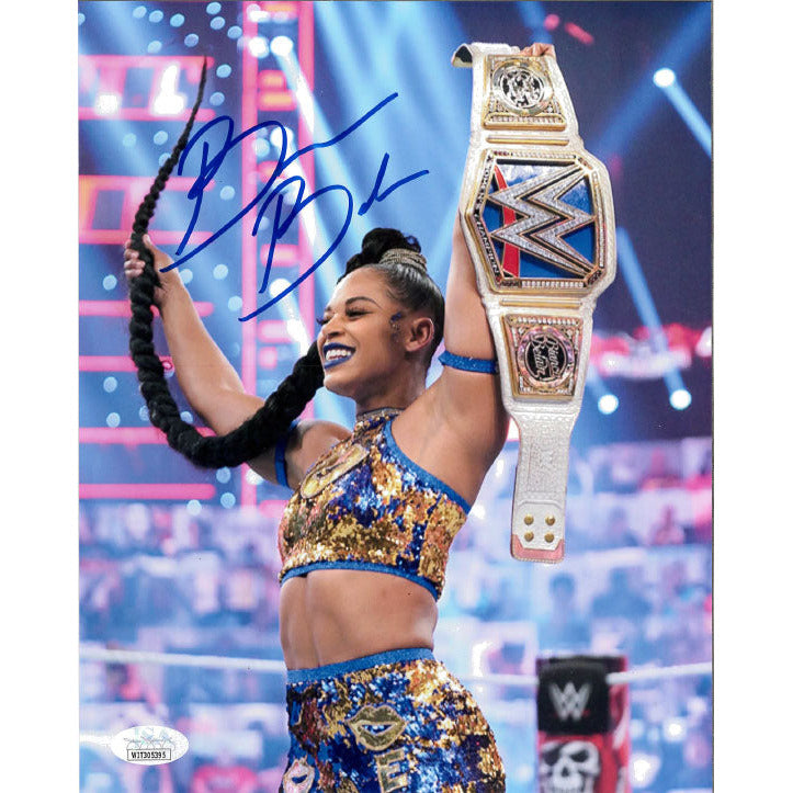 Bianca Belair Promo - AUTOGRAPHED