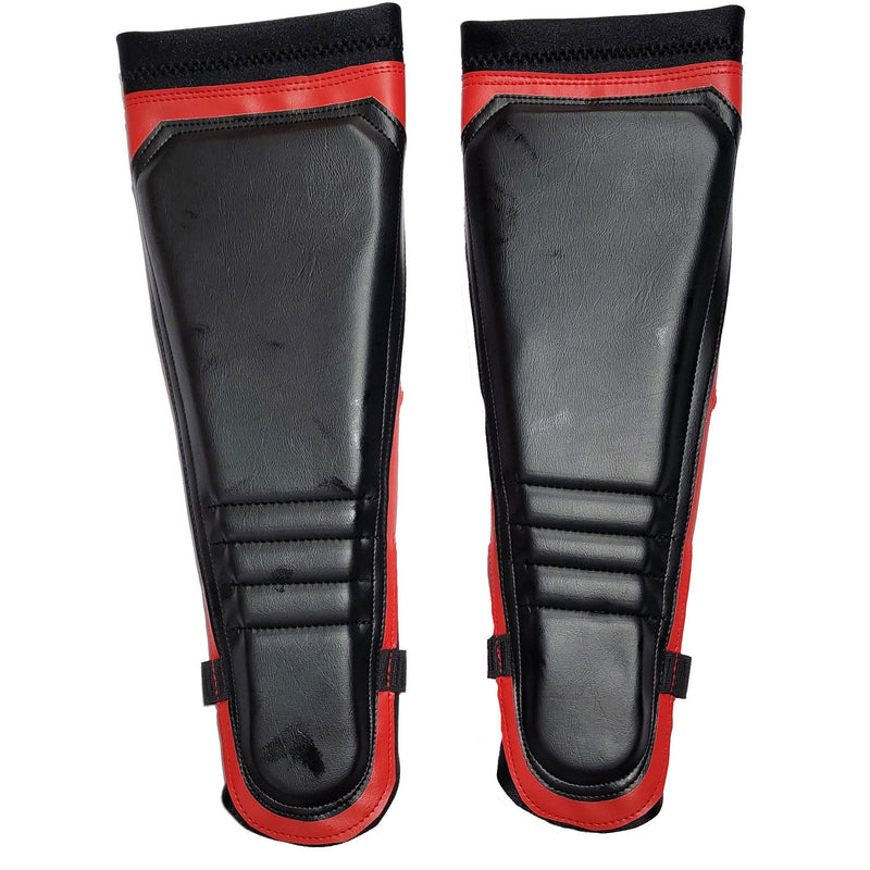 Black with Red Tri-Wing on Black Kickpads