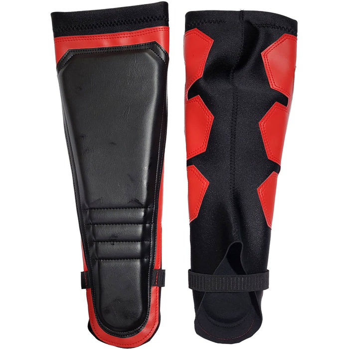 Black with Red Tri-Wing on Black Kickpads
