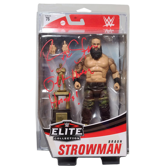 Braun Strowman Elite 76 Figure with Protective Case - AUTOGRAPHED