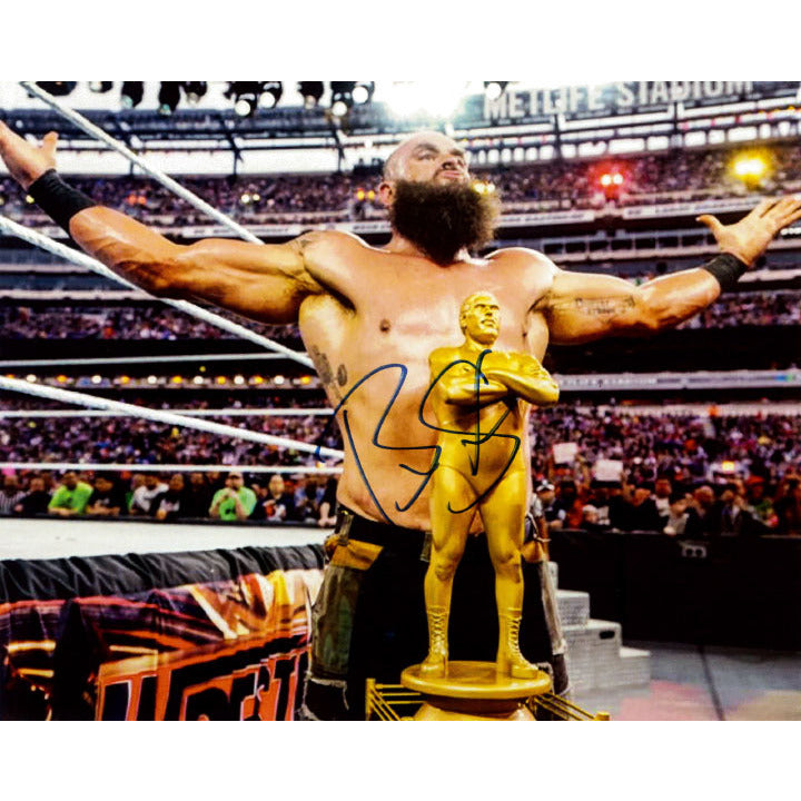 Braun Strowman Promo - AUTOGRAPHED