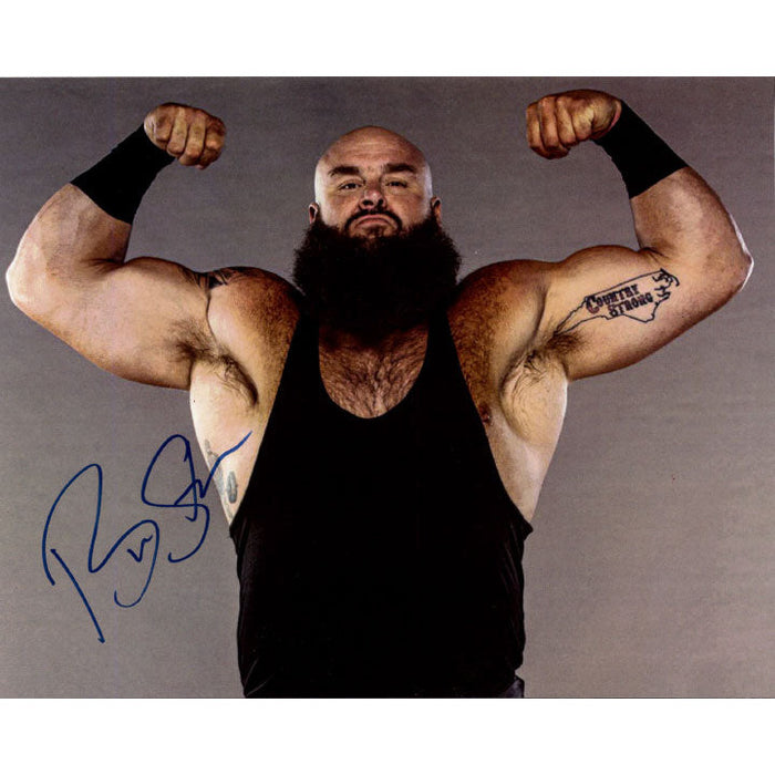 Braun Strowman Promo - AUTOGRAPHED