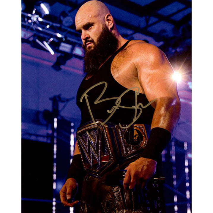 Braun Strowman Promo - AUTOGRAPHED