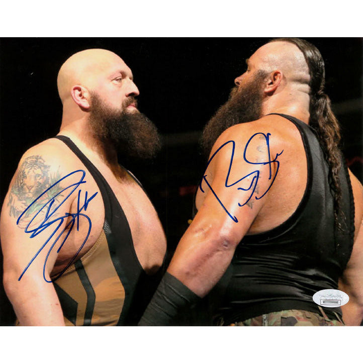 Braun Strowman vs Big Show Promo - DUAL AUTOGRAPHED