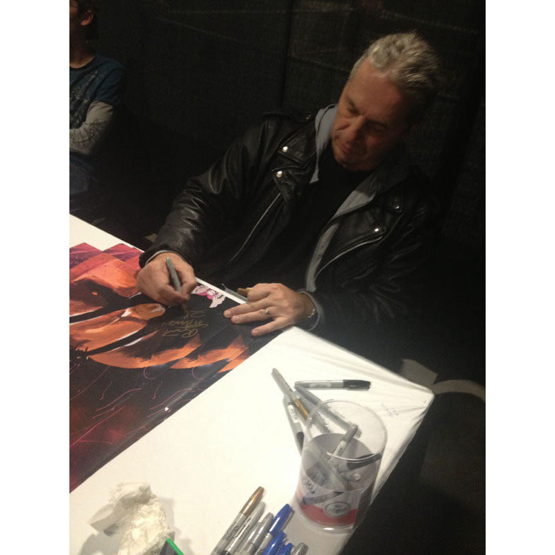 Bret Hart 18x24 Print - AUTOGRAPHED