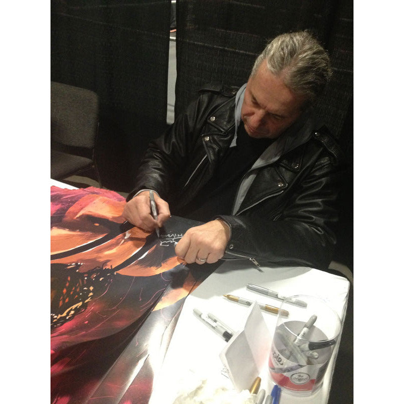 Bret Hart 18x24 Print - AUTOGRAPHED