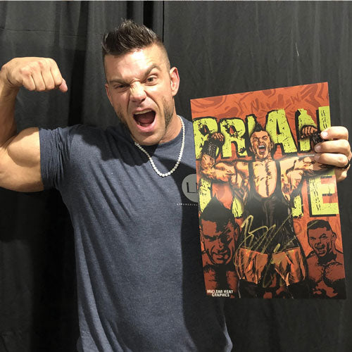 Brian Cage 11x17 Print - AUTOGRAPHED