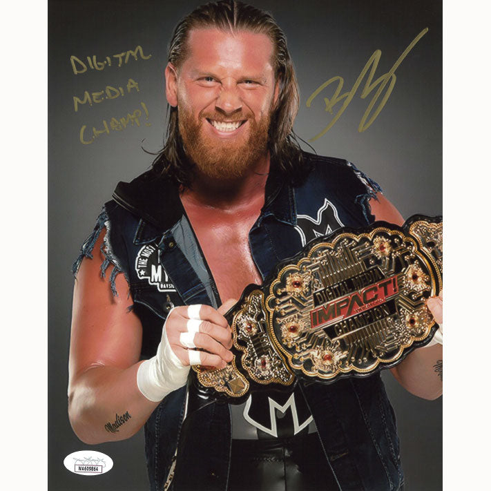 Brian Myers Digital Media Title 8 x 10 Promo - JSA AUTOGRAPHED