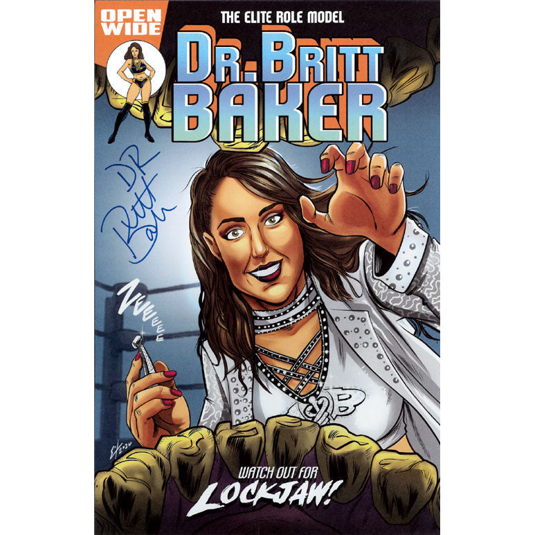 Britt Baker 11x17 Art Print - AUTOGRAPHED