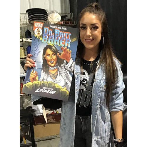 Britt Baker 11x17 Art Print - AUTOGRAPHED