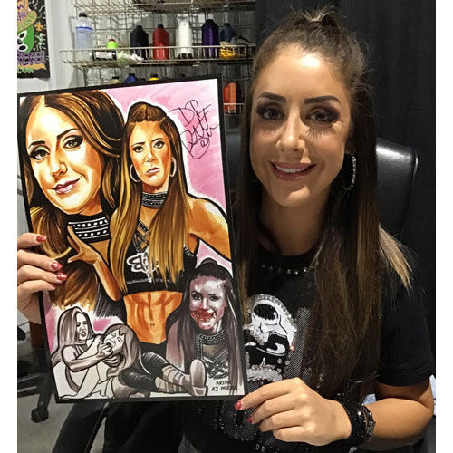 Britt Baker 11x17 Art Print - AUTOGRAPHED
