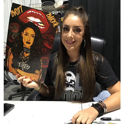 Britt Baker Nuclear Heat 11 x 17 Poster - AUTOGRAPHED