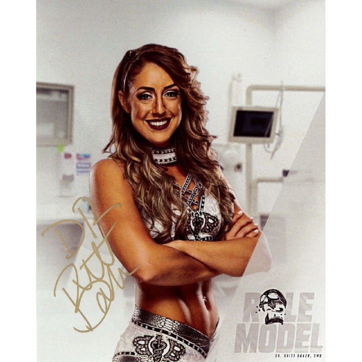 Britt Baker Promo - AUTOGRAPHED